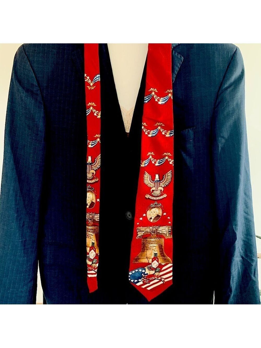 Tabasco Presidential Silk Tie 🇺🇸